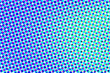 Mavi ve mor yarım ton deseni. Renkli yarım ton arkaplan ve doku. resimleme. 