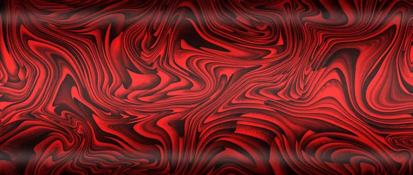 Rotes Flüssiges Metall Mit Licht Und Schatten Metallhintergrund Und Textur — Stockfoto