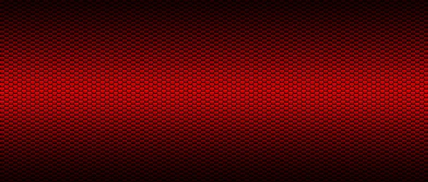 红色和黑色碳纤维的背景和质地 3D例证 网站模板的极端宽屏 免版税图库图片