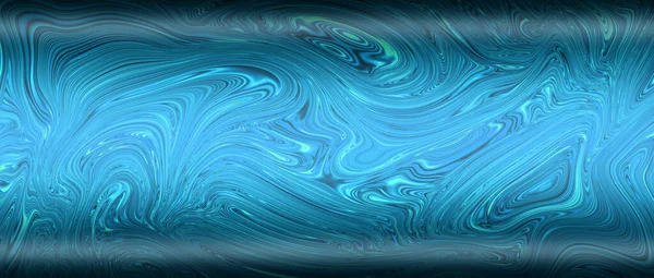 Blue Liquid Metal Light Shadow Metal Background Texture Illustration — Stock Photo, Image