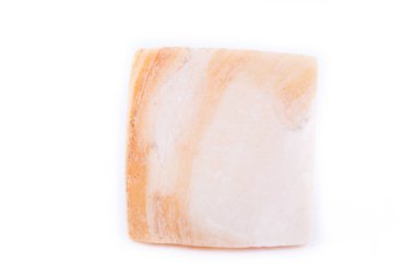 makro mineral sedef taş, inci, sedef beyaz bir bac üzerinde