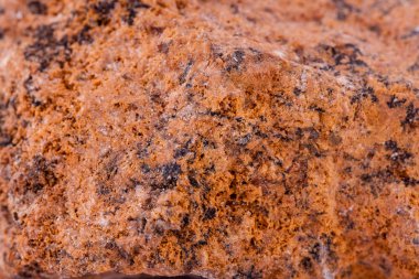 Makro mineral taş hemimorphite beyaz bir arka plan üzerinde