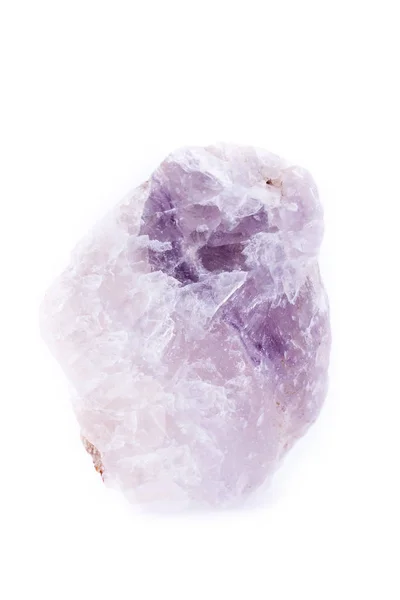 Macro stone fluorite on a white background — Stock Photo, Image