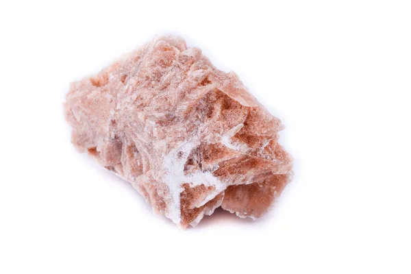 Macro mineral-stone in the desert rose on a white background — Stock Photo, Image