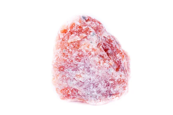 Μακροεντολή της πέτρας ορυκτό ασβεστίτης πορτοκαλί και κόκκινο — Φωτογραφία Αρχείου
