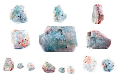 Taş mineral amazonite topluluğu