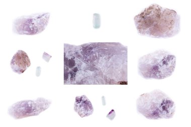 Taş mineral florit topluluğu