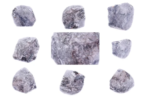 Коллекция каменных минералов Апатит — стоковое фото