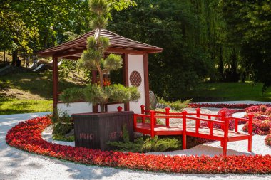 Kiev, Ukrayna - 27 Mayıs 2017: Heykeller tarzı ve ince tasarımı yapılan bir