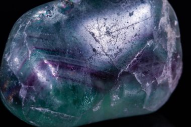 Makro mineral florit taşı arka plan beyaz