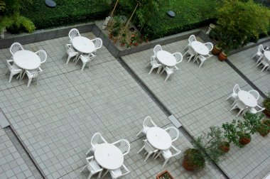 Kentsel dinlenme Teras