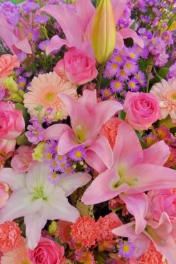 Güzel çiçek deseni