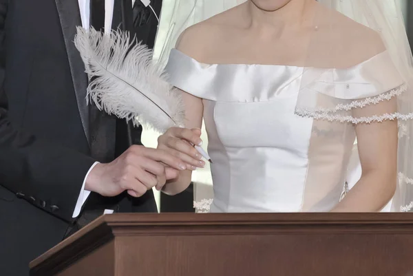 Imagen de la boda del amor eterno — Foto de Stock