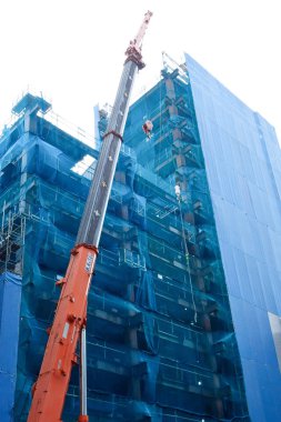 Bina yapım aşamasında