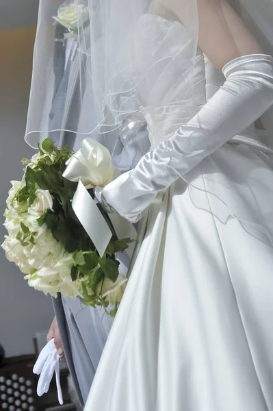 Весільний образ вічного кохання — стокове фото