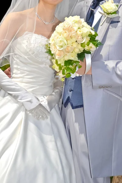 Hochzeitsbild ewiger Liebe — Stockfoto