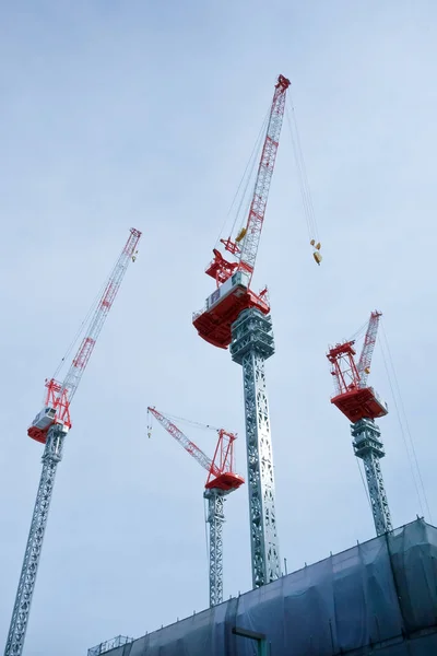 Large crane for construction — Stock Photo, Image