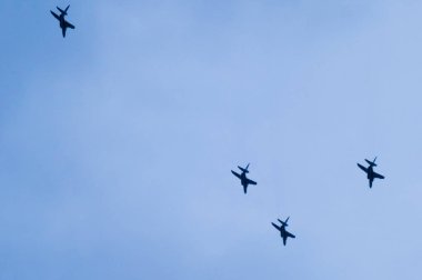 Jet avcı uçağı uçuş oluşumu