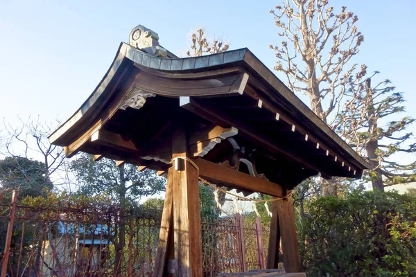 Poort Van Tempel Versierd Charme Van Gods Bescherming — Stockfoto