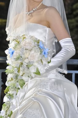 Gelin imajı, görkemli ve zarif çok güzel bir düğün.