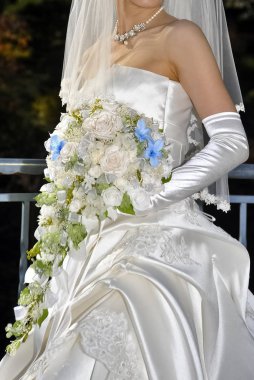 Gelin imajı, görkemli ve zarif çok güzel bir düğün.