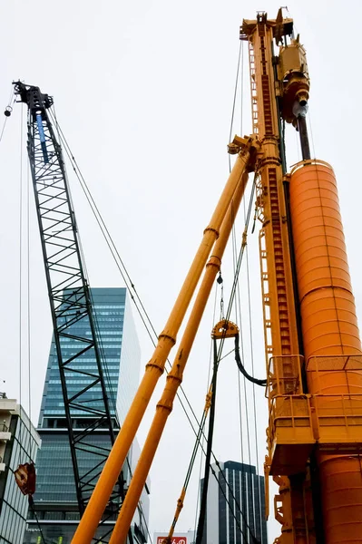 Baustelle Der Stadt — Stockfoto