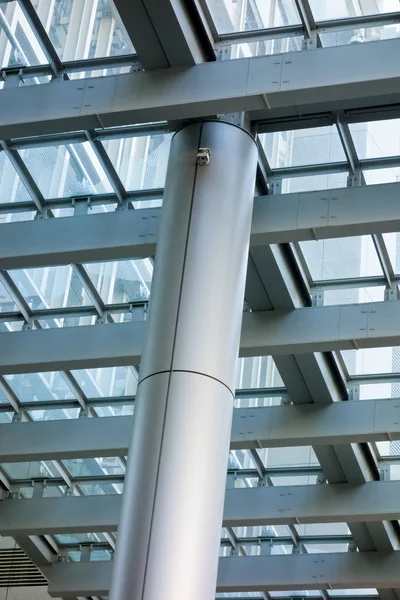 Pillars Ceiling Spaces Commercial Facilities — Stock Photo, Image