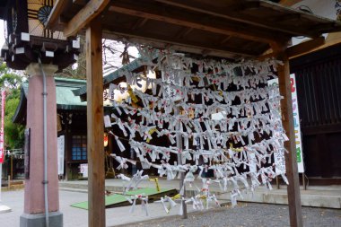 Bir dilek, tapınak bahçesinde kepçelendi