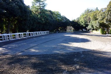 Baba Park 'taki binicilik sahası.