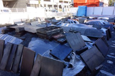 İnşaat aletleri ve araçlarının depolanması