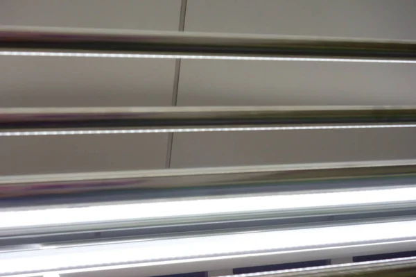 通勤車両の天井付近の内装パターン — ストック写真