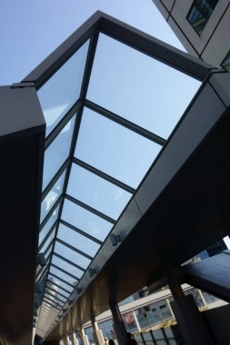 Tokyo şehir merkezindeki güzel gökdelenler.