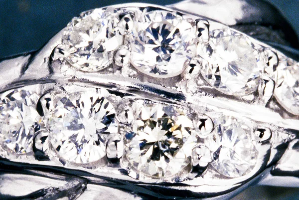 Brillant Élégant Bijoux Diamant Luxueux Mode — Photo