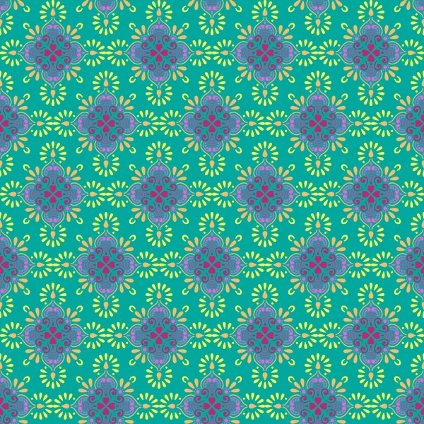 Vektör sorunsuz çiçek damask desenli. Zengin süsleme, eski Damasc