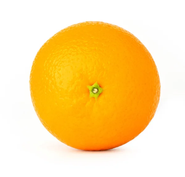 Laranja Frutas Isolar Fundo Branco — Fotografia de Stock