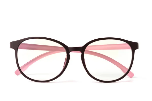 Óculos Moda Isolar Fundo Branco — Fotografia de Stock