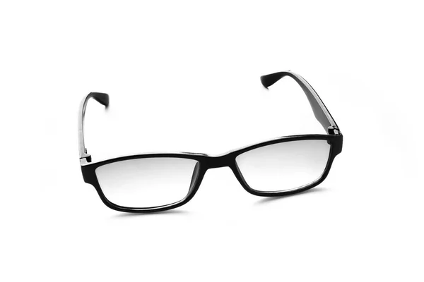 Fashion Black Glasses Isolate White Background — Stock Photo, Image