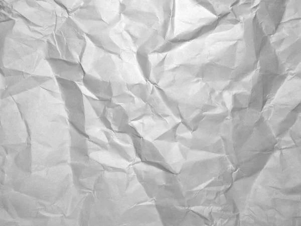 Gray crumpled paper texture. Wrinkled Paper background. — Stock Photo, Image
