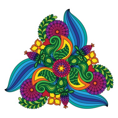 Elle çizilmiş karikatür doodles.