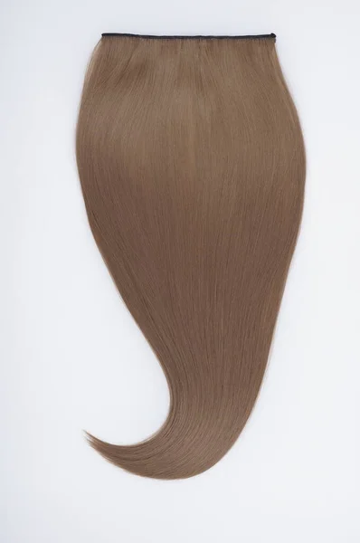 Straight virgin remy human hair extensions bundles — ストック写真