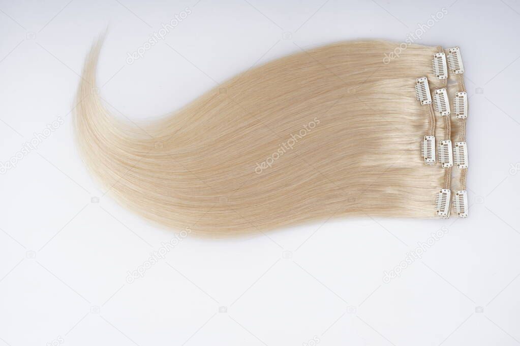 Straight virgin remy human hair extensions bundles