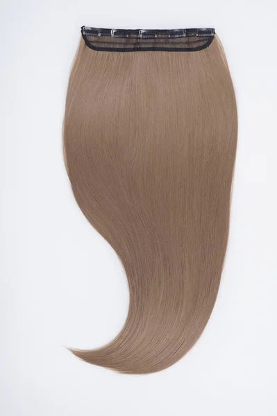 Straight virgin remy human hair extensions bundles — 스톡 사진