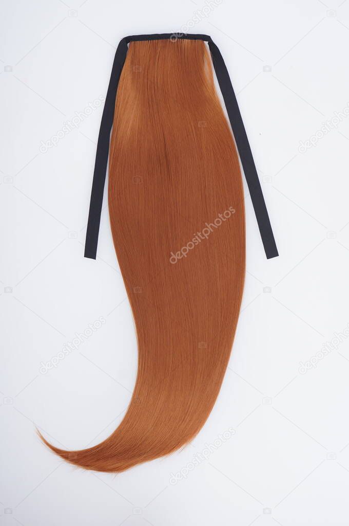 Artificial remy tail on ribbon