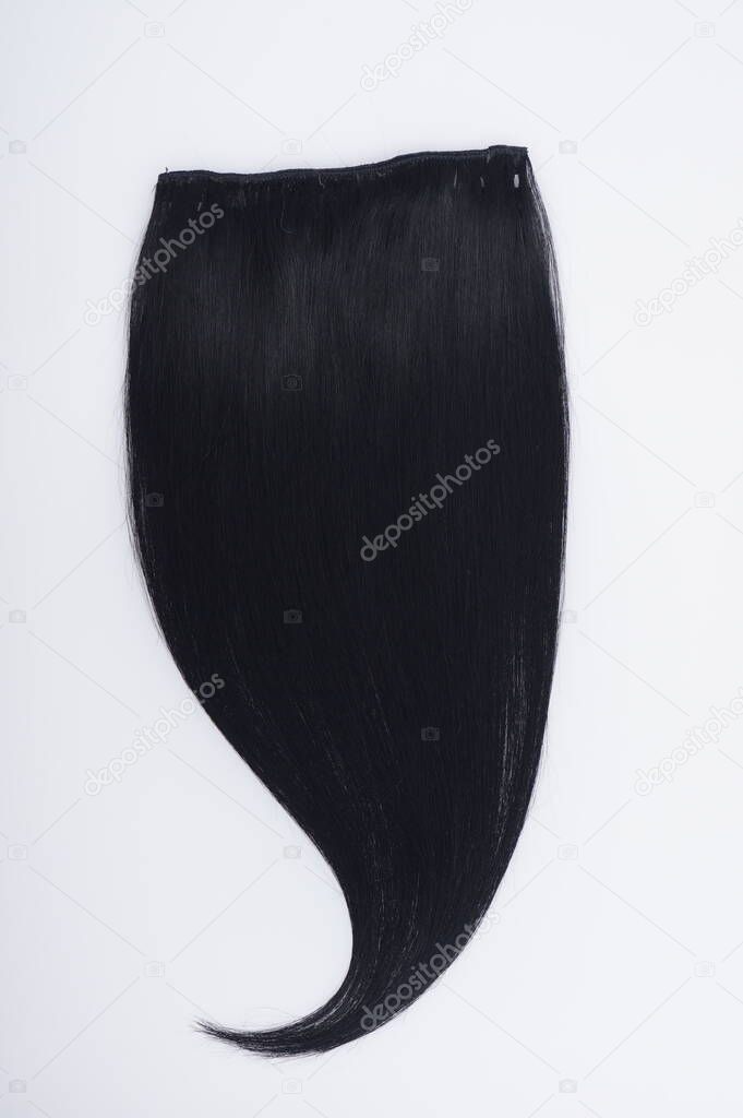 Straight virgin remy human hair clip in extensions