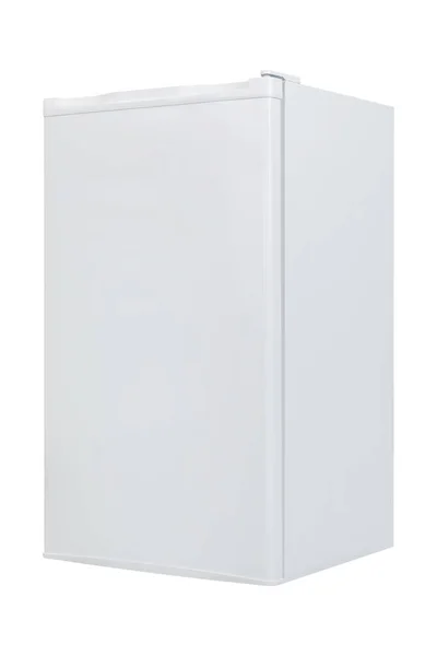 White refrigerator isolated on white background — Stock Photo, Image