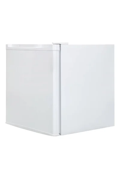 White refrigerator isolated on white background — Stock Photo, Image