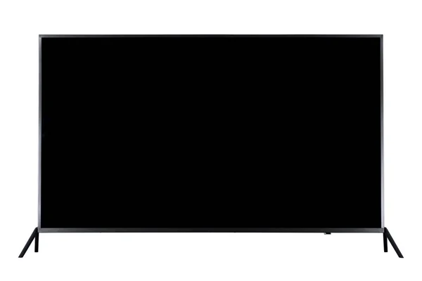 Vista de internet de pantalla ancha TV monitor aislado sobre fondo blanco — Foto de Stock