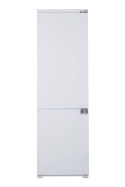 Beyaz Arka Plan üzerine izole buzdolabı. Modern Mutfak ve Do