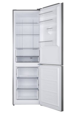 Beyaz Arka Plan üzerine izole buzdolabı. Modern Mutfak ve Do