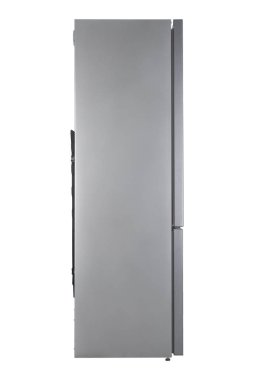 Beyaz Arka Plan üzerine izole buzdolabı. Modern Mutfak ve Do